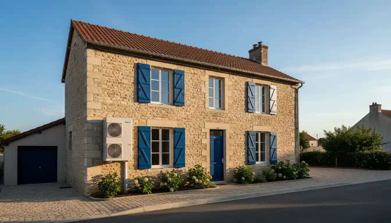 Installation pompe à chaleur à Gien