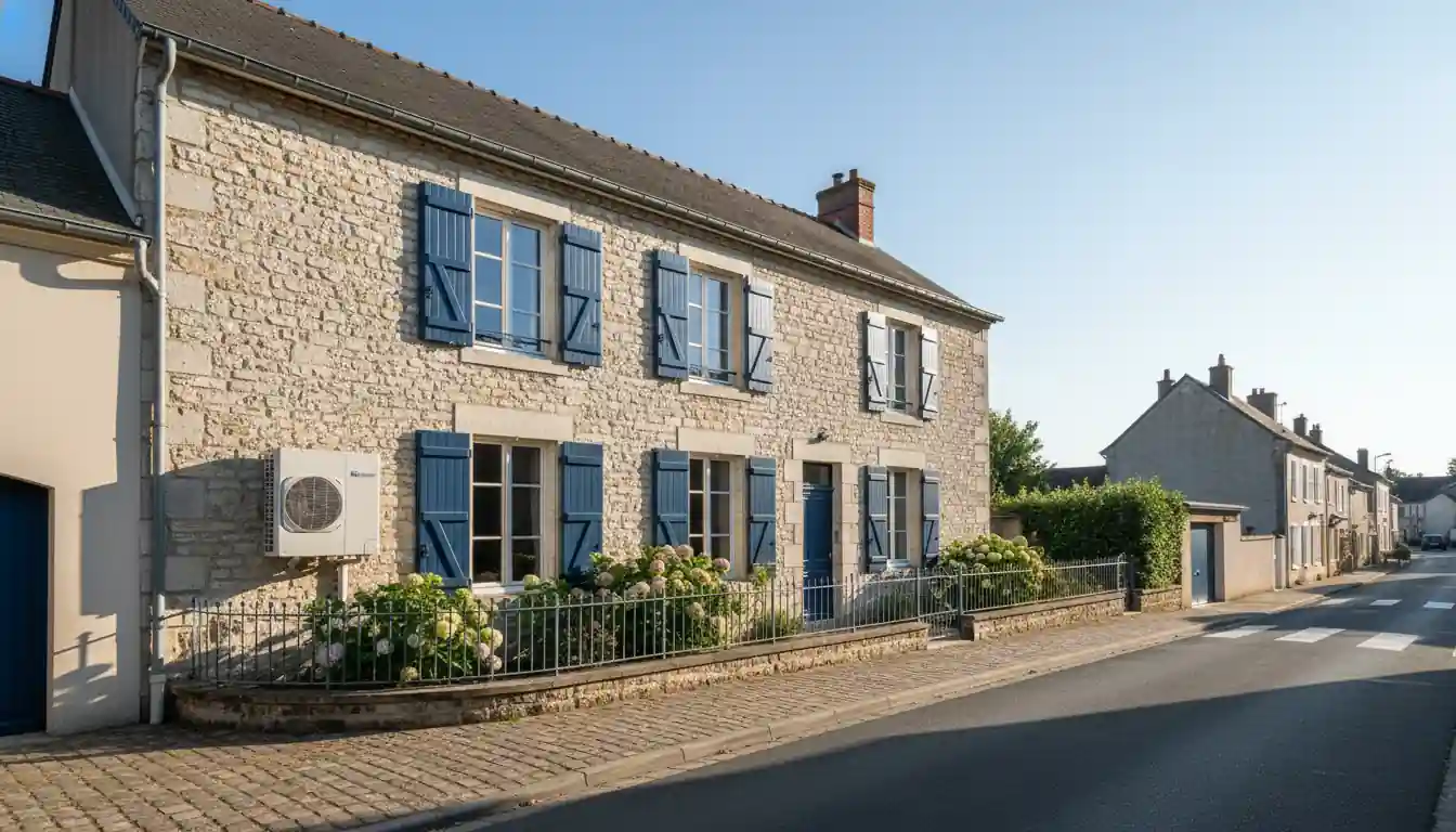Installation pompe à chaleur à Ingré