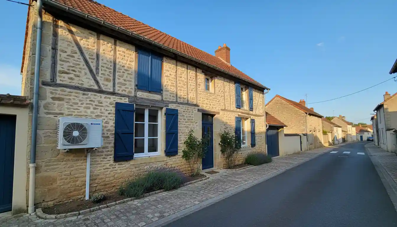 Installation pompe à chaleur à Sandillon